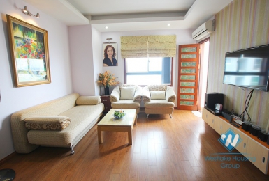 High floor nice apartment for rent in Vuon Dao area, Tay Ho district, Hanoi